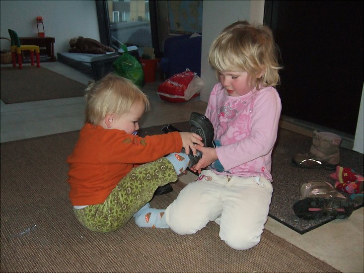 Frida hj�lper sigurd