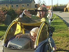Frida Sigurd mons cykelvogn