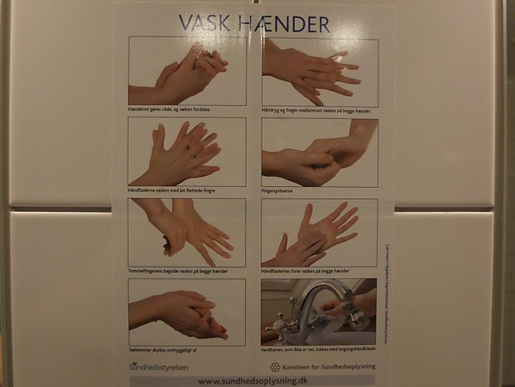 Hvordan man vasker h�nder